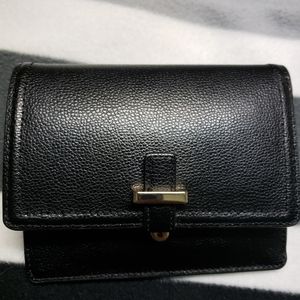 Kate Spade Patterson Drive Dina Black Leather Wallet